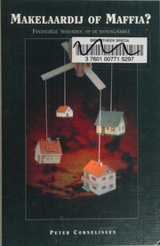 Cover of: Makelaardij of Maffia by Peter Cornelissen