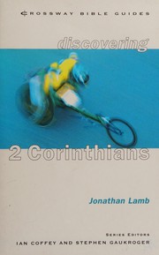 Discovering 2 Corinthians (Crossway Bible Guides) by Jonathan Lamb
