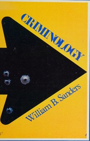 Cover of: Criminology