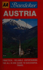 Cover of: Baedeker Austria by 