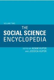 Cover of: The social science encyclopedia