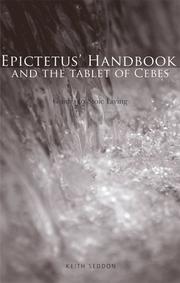 Epictetus' Handbook and the Tablet of Cebes by Keith Seddon