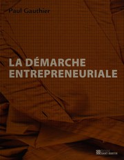 Cover of: La démarche entrepreneuriale