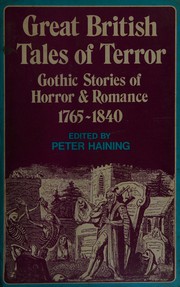 Cover of: Great British tales of terror: gothic stories of horror & romance, 1765-1840 by Peter Høeg