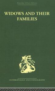 Cover of: Widows and their families