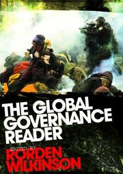 Cover of: Global governance by Rorden Wilkinson