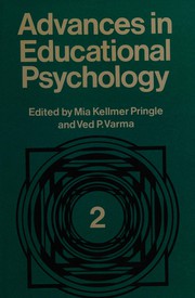 Cover of: Advances in Educational Psychology by 