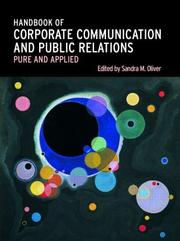 Cover of: A handbook of corporate communication and strategic public relations: pure and applied