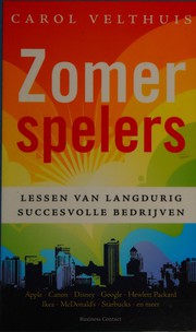 Zomerspelers by Carol Velthuis