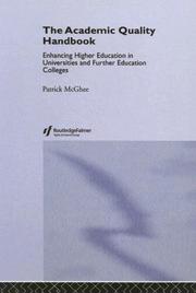 The academic quality handbook : enhancing higher education in universities and further education colleges