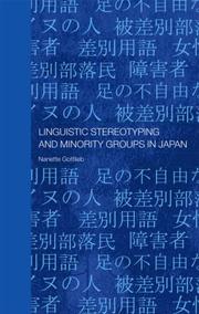 Cover of: Linguistic stereotyping and minority groups in Japan