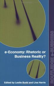 E-economy : rhetoric or business reality?