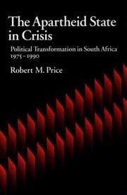 The apartheid state in crisis by Robert M. Price