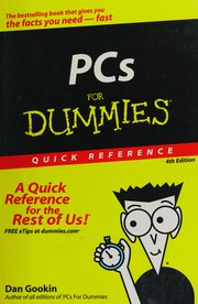PCs for dummies by Dan Gookin
