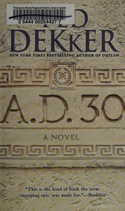 Cover of: A. D. 30: A Novel