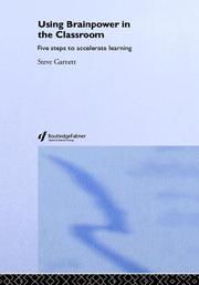 Cover of: Using Brainpower in the Classroom  Five Steps to Accelerate Learning