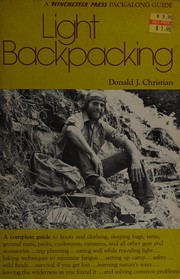 Cover of: Light backpacking