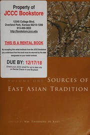Cover of: Sources of East Asian Tradition: The Modern Period (Introduction to Asian Civilizations)