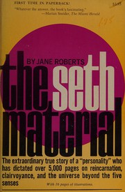 Cover of: The Seth Material.