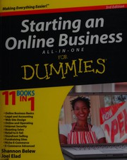 Cover of: Starting an online business all-in-one for dummies