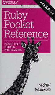 Cover of: Ruby Pocket Reference: Instant Help for Ruby Programmers