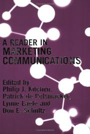 Cover of: A reader in marketing communications