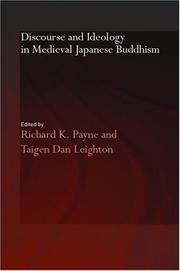 Cover of: Discourse and ideology in medieval Japanese Buddhism