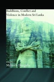 Cover of: Buddhism, conflict, and violence in modern Sri Lanka