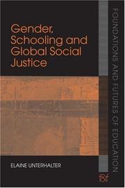 Gender, schooling and global social justice