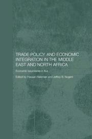 Trade policy and economic integration in the Middle East and North Africa : economic boundaries in flux