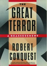 Cover of: The Great Terror by Robert Conquest