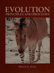 Cover of: Evolution: principles and processes