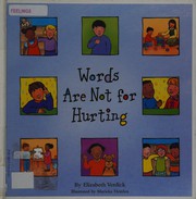 Cover of: Words are not for hurting by Elizabeth Verdick