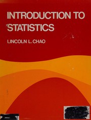 Introduction to statistics by Lincoln L. Chao