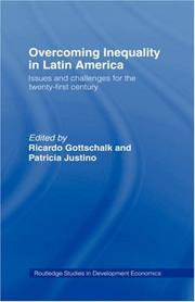 Overcoming inequality in Latin America : issues and challenges for the twenty-first century