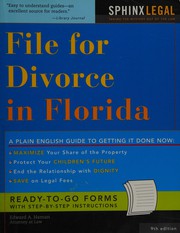 Cover of: File for divorce in Florida