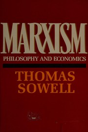 Cover of: Marxism: philosophy and economics