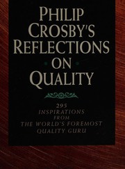 Cover of: Reflections on quality