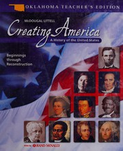 Cover of: Creating America: a history of the United States, beginnings through reconstruction