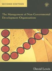 The management of non-governmental development organizations : an introduction