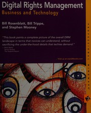Cover of: Digital rights management: business and technology