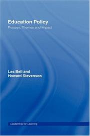 Cover of: Education Policy:  Process, Themes and Impact (Leadership for Learning)