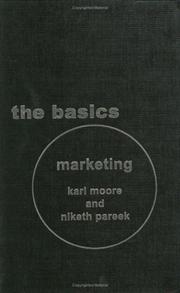 Cover of: Marketing: the basics