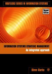 Information systems strategic management : an integrated approach