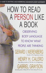 Cover of: How to read a person like a book: observing body language to know what people are thinking