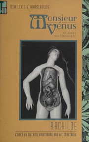 Cover of: Monsieur Vénus by Rachilde