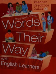 Cover of: Words their way with English learners
