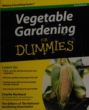 Cover of: Vegetable Gardening For Dummies by 