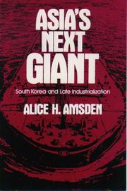 Asia's next giant by Alice H. Amsden