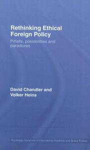 Rethinking ethical foreign policy : pitfalls, possibilities and paradoxes